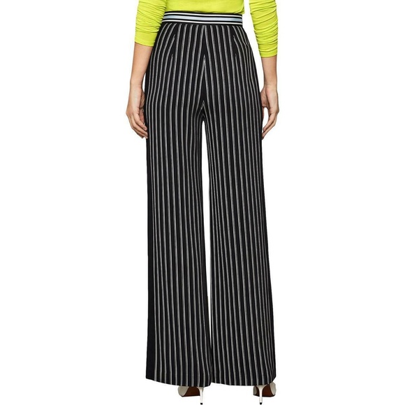 BCBG MaxAzria Striped Wide Leg Pants XS - Picture 2 of 10